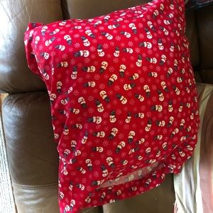 Snowman pillow made by me